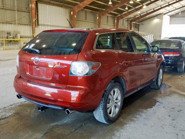 JM3ER2W36A0338486 - 2010 MAZDA CX-7 RED photo 4