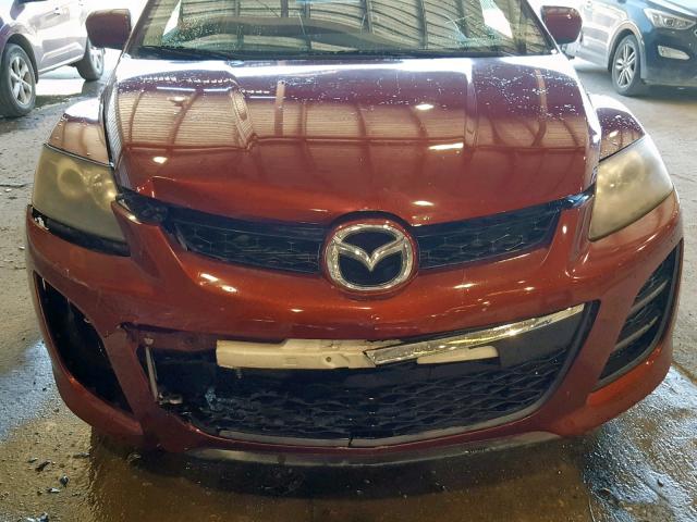 JM3ER2W36A0338486 - 2010 MAZDA CX-7 RED photo 9