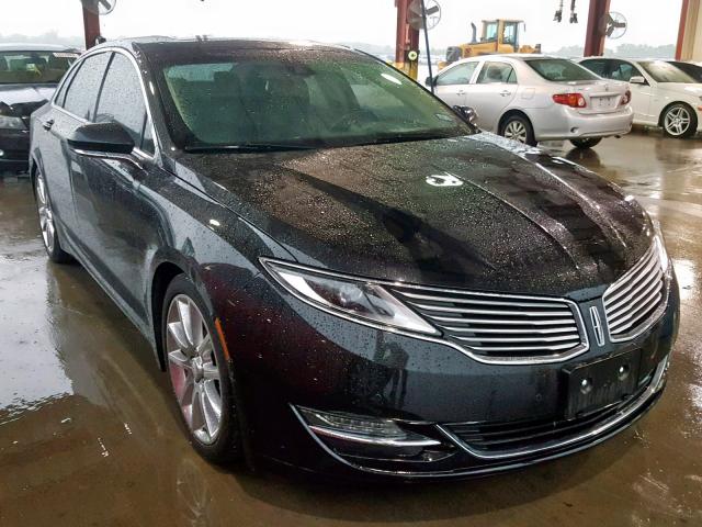 3LN6L2LUXFR624372 - 2015 LINCOLN MKZ HYBRID BLACK photo 1