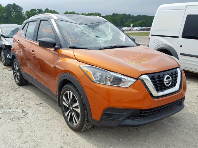 3N1CP5CUXJL542394 - 2018 NISSAN KICKS S ORANGE photo 1