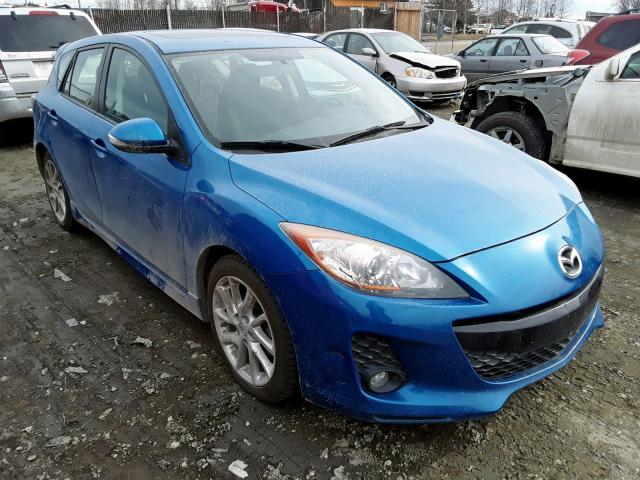 JM1BL1L53C1595907 - 2012 MAZDA 3 S BLUE photo 1