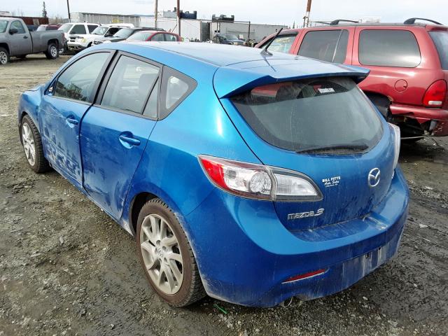 JM1BL1L53C1595907 - 2012 MAZDA 3 S BLUE photo 3