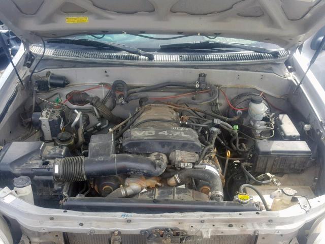 5TDZT38A52S065956 - 2002 TOYOTA SEQUOIA LI SILVER photo 7