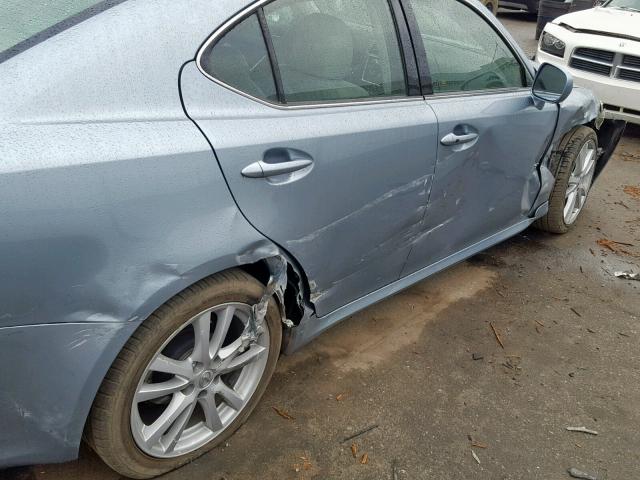 JTHBK262372031831 - 2007 LEXUS IS 250 BLUE photo 9