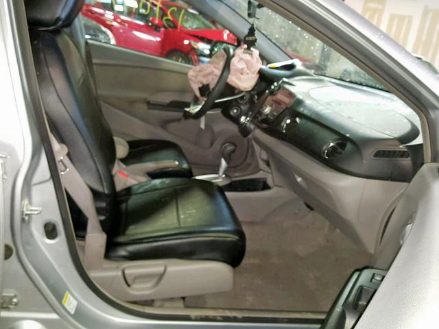 JHMZE2H51CS001198 - 2012 HONDA INSIGHT LX SILVER photo 5