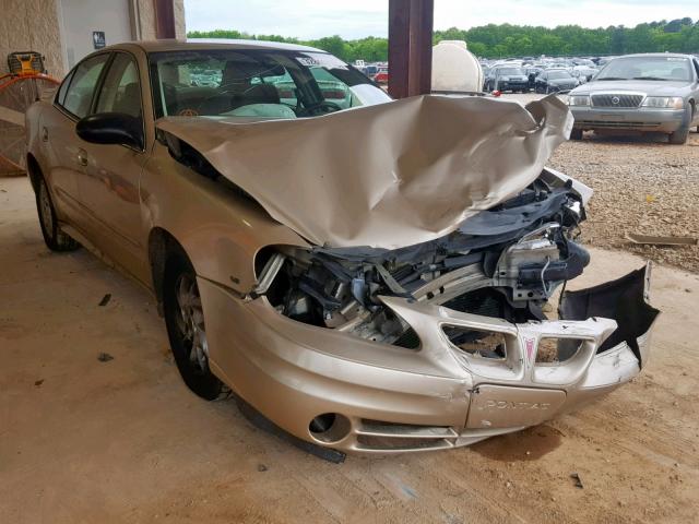 1G2NF52E24M610608 - 2004 PONTIAC GRAND AM S GOLD photo 1