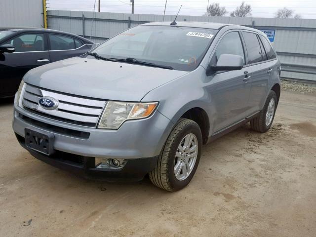 2FMDK48C97BA53690 - 2007 FORD EDGE SEL GRAY photo 2