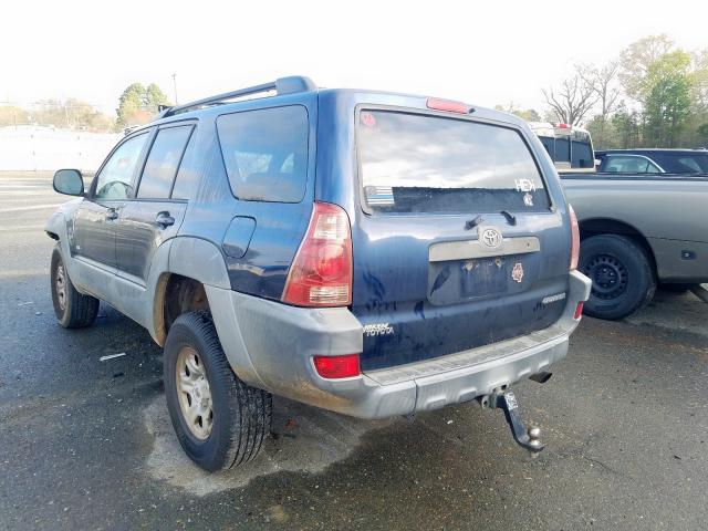 JTEZU14R438000661 - 2003 TOYOTA 4RUNNER SR5  photo 3