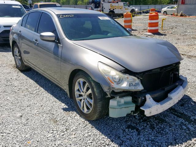 JNKCV61E59M013844 - 2009 INFINITI G37 BASE GRAY photo 1