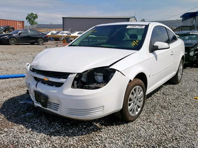 1G1AT18HX97152991 - 2009 CHEVROLET COBALT LT WHITE photo 2