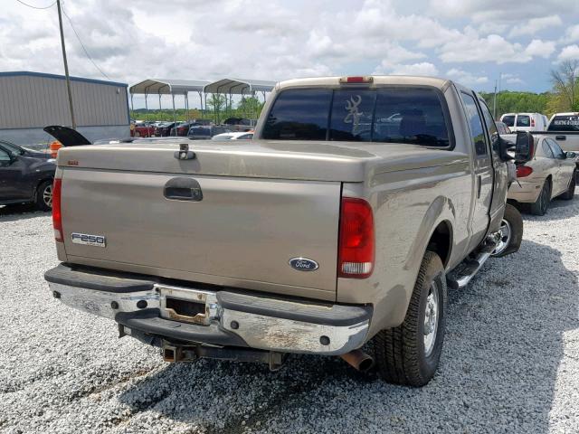 1FTSW21515EC83497 - 2005 FORD F250 SUPER BEIGE photo 4