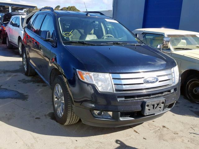 2FMDK4JC1ABB40534 - 2010 FORD EDGE SEL BLUE photo 1