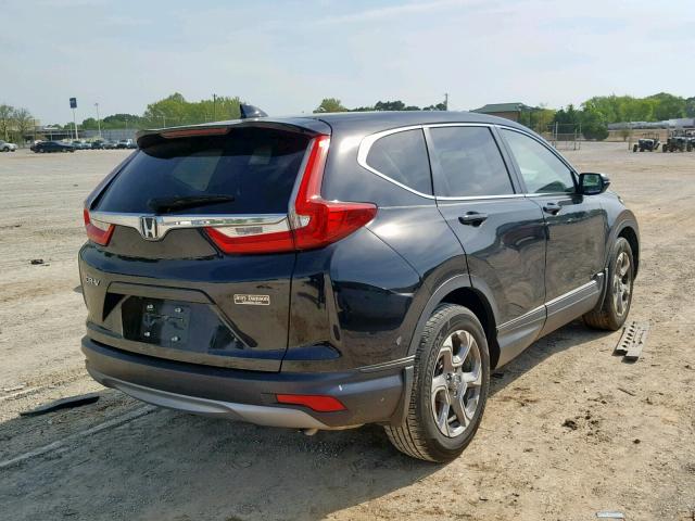 7FARW1H81HE035864 - 2017 HONDA CR-V EXL BLACK photo 4