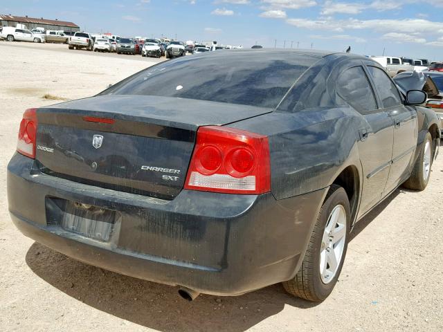 2B3CA3CV7AH286446 - 2010 DODGE CHARGER SX BLACK photo 4