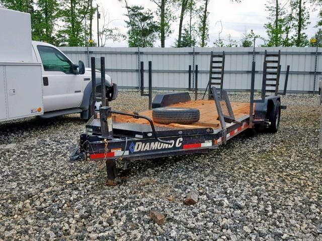 46UFU1829J1200243 - 2018 UTILITY TRAILER BLACK photo 2