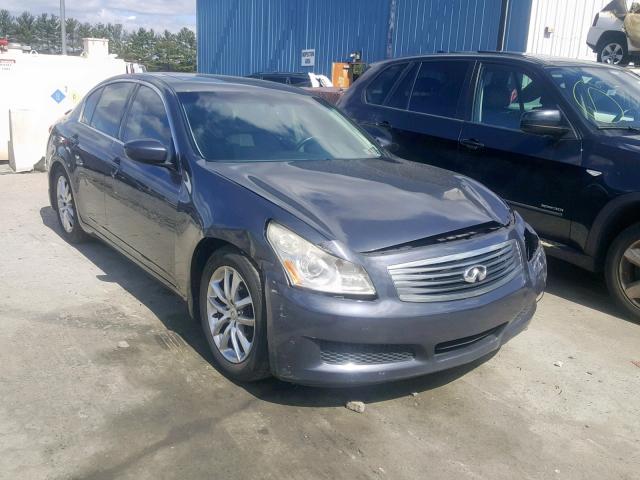 JNKCV61F39M358475 - 2009 INFINITI G37 BLUE photo 1