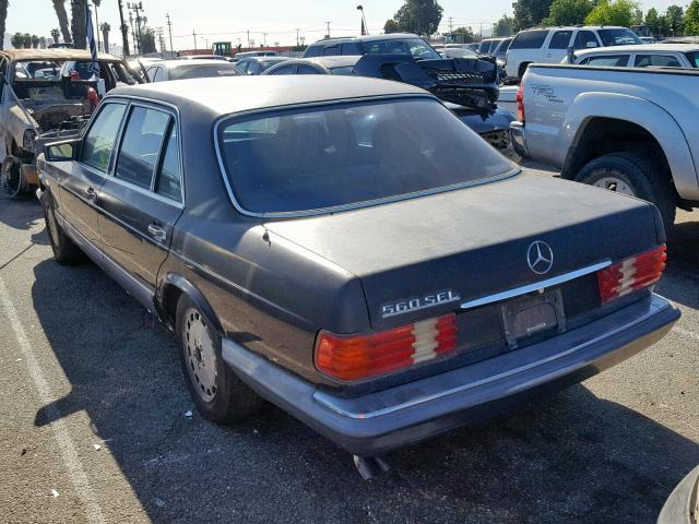 WDBCA39E1MA610160 - 1991 MERCEDES-BENZ 560 SEL BLACK photo 3