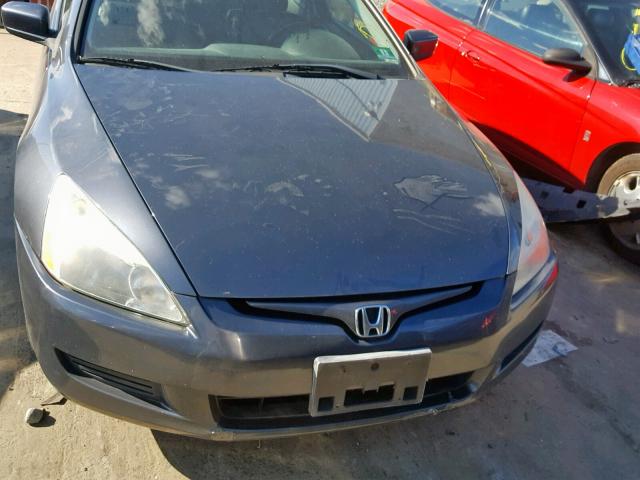 1HGCM82685A005158 - 2005 HONDA ACCORD CHARCOAL photo 9