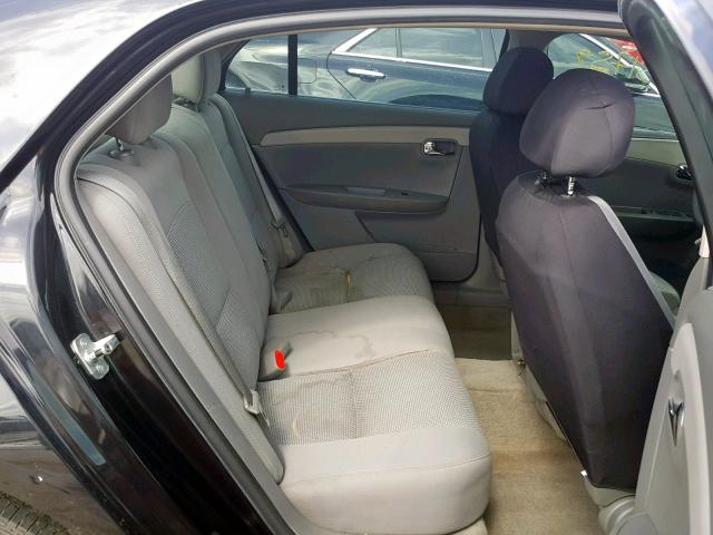 1G1ZG57B88F213836 - 2008 CHEVROLET MALIBU LS CHARCOAL photo 6
