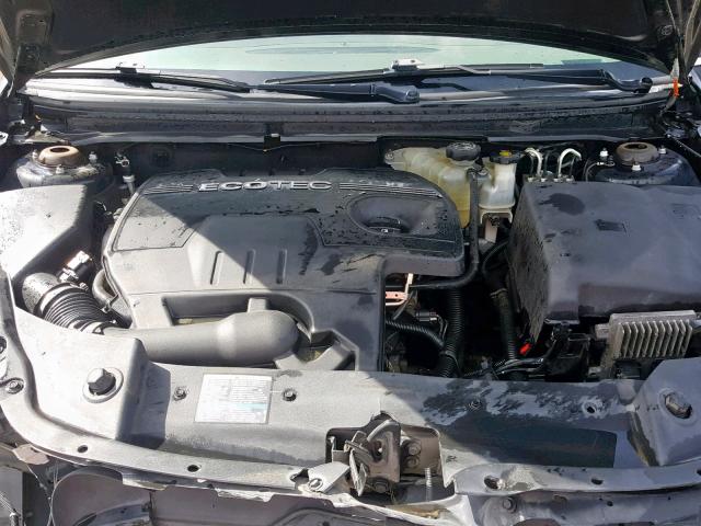 1G1ZG57B88F213836 - 2008 CHEVROLET MALIBU LS CHARCOAL photo 7