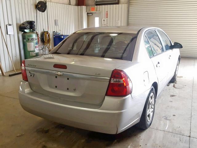 1G1ZS58FX7F317338 - 2007 CHEVROLET MALIBU LS SILVER photo 4
