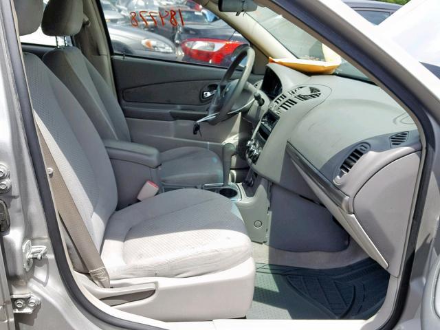 1G1ZS58FX7F317338 - 2007 CHEVROLET MALIBU LS SILVER photo 5