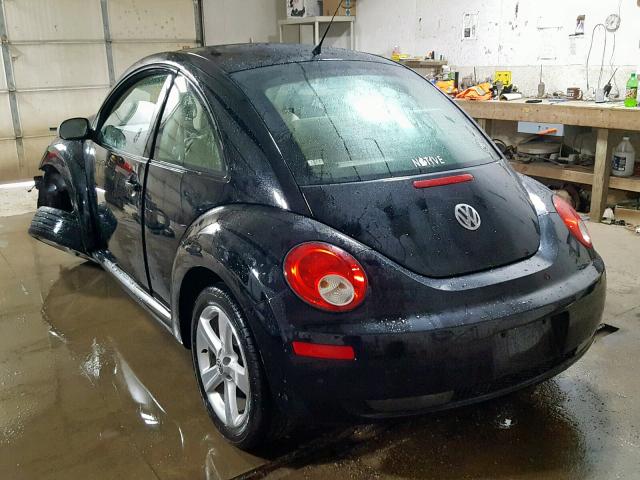 3VWSW31C07M518907 - 2007 VOLKSWAGEN NEW BEETLE Սև լուսանկար 3