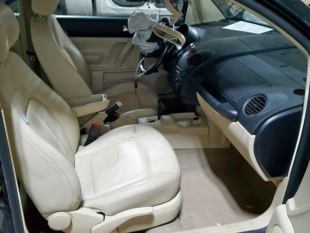 3VWSW31C07M518907 - 2007 VOLKSWAGEN NEW BEETLE Սև լուսանկար 5