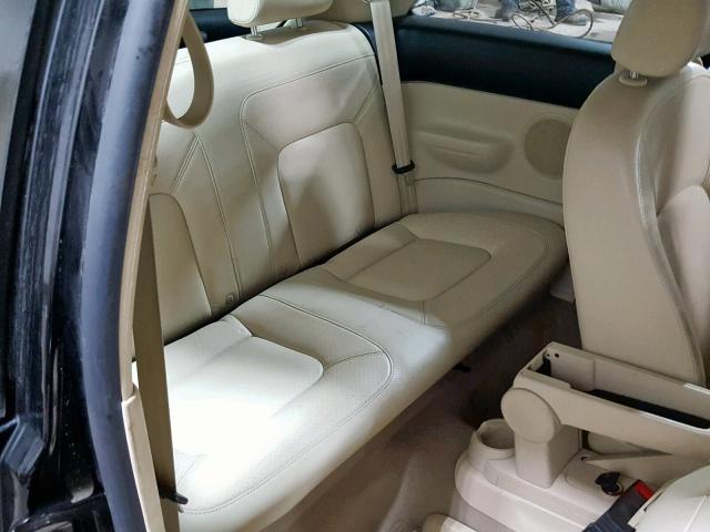 3VWSW31C07M518907 - 2007 VOLKSWAGEN NEW BEETLE Սև լուսանկար 6
