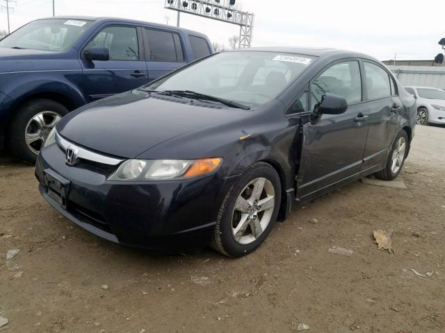 1HGFA16888L001404 - 2008 HONDA CIVIC EX  photo 2