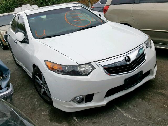 JH4CU2F8XCC002771 - 2012 ACURA TSX SE WHITE photo 1