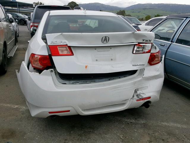 JH4CU2F8XCC002771 - 2012 ACURA TSX SE WHITE photo 9