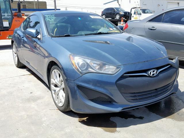 KMHHT6KD0DU094422 - 2013 HYUNDAI GENESIS CO BLUE photo 1