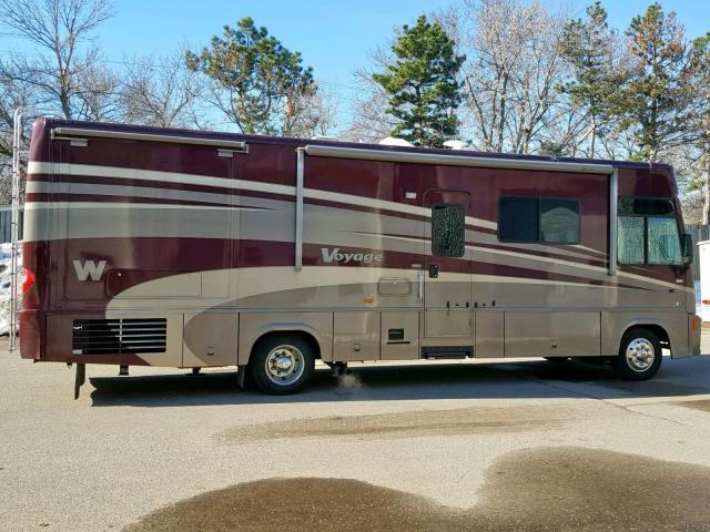 5B4MP67G473426081 - 2007 WORKHORSE CUSTOM CHASSIS MOTORHOME MAROON photo 1