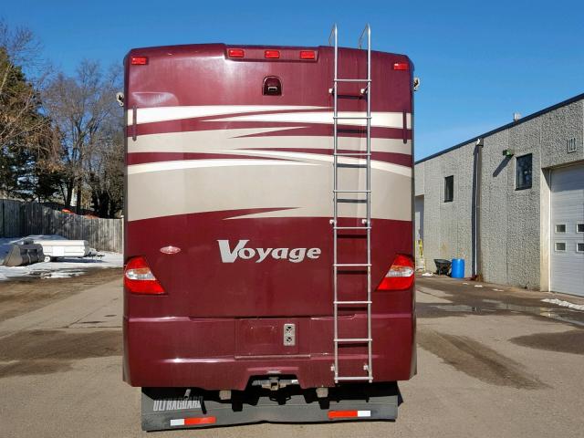 5B4MP67G473426081 - 2007 WORKHORSE CUSTOM CHASSIS MOTORHOME MAROON photo 4