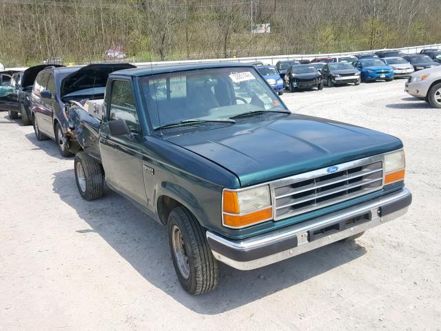 1FTCR10A4NUD49034 - 1992 FORD RANGER GREEN photo 1