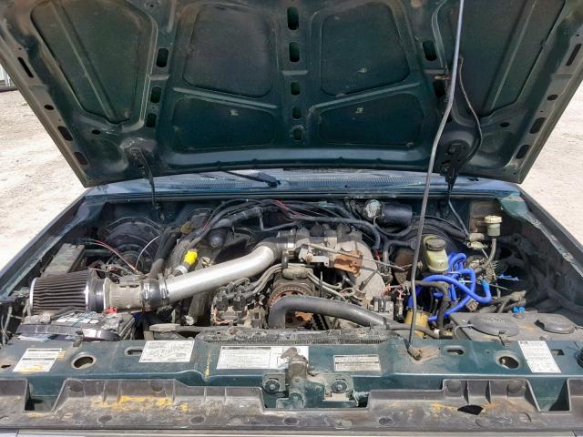 1FTCR10A4NUD49034 - 1992 FORD RANGER GREEN photo 7