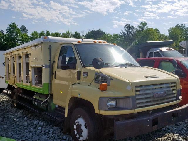 1GDJ5C1GX9F403783 - 2009 GMC C5500 C5C0 YELLOW photo 1