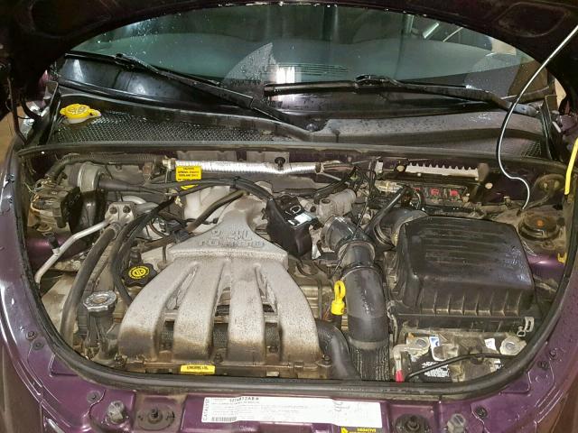 3C8FY68814T246692 - 2004 CHRYSLER PT CRUISER PURPLE photo 7