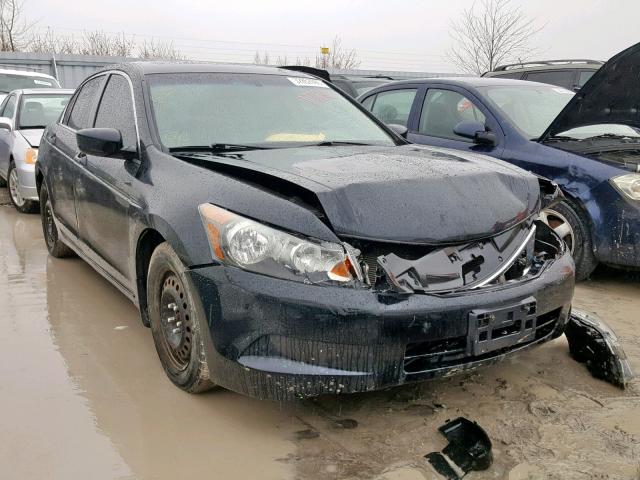 1HGCP26878A801243 - 2008 HONDA ACCORD EXL BLACK photo 1