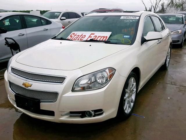 1G1ZE5E00CF135049 - 2012 CHEVROLET MALIBU LTZ თეთრი ფოტო 2