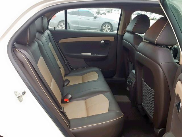 1G1ZE5E00CF135049 - 2012 CHEVROLET MALIBU LTZ თეთრი ფოტო 6