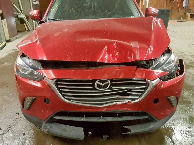 JM1DKBC76G0126230 - 2016 MAZDA CX-3 TOURI RED photo 9