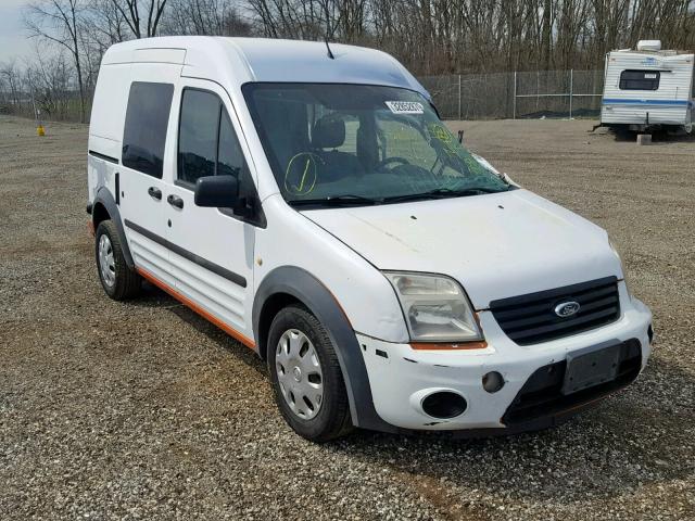 NM0KS9BN5AT027658 - 2010 FORD TRANSIT CO WHITE photo 1