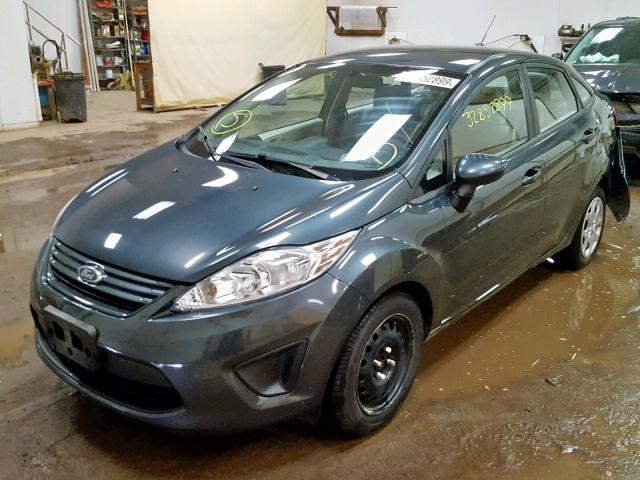 3FADP4AJ0BM206596 - 2011 FORD FIESTA S GRAY photo 2