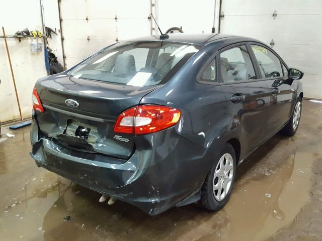 3FADP4AJ0BM206596 - 2011 FORD FIESTA S GRAY photo 4