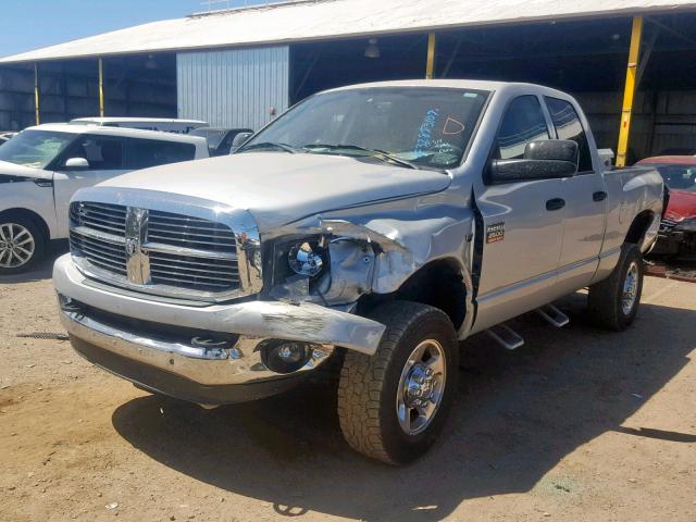 3D7KS28T29G532233 - 2009 DODGE RAM 2500 SILVER photo 2