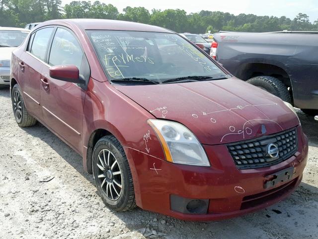 3N1AB61E87L725115 - 2007 NISSAN SENTRA 2.0 RED photo 1