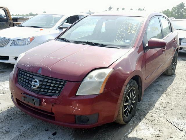 3N1AB61E87L725115 - 2007 NISSAN SENTRA 2.0 RED photo 2