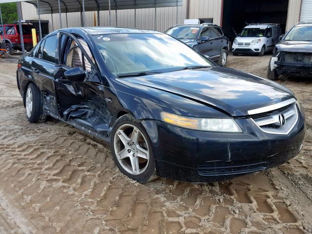 19UUA66265A061060 - 2005 ACURA TL BLACK photo 1